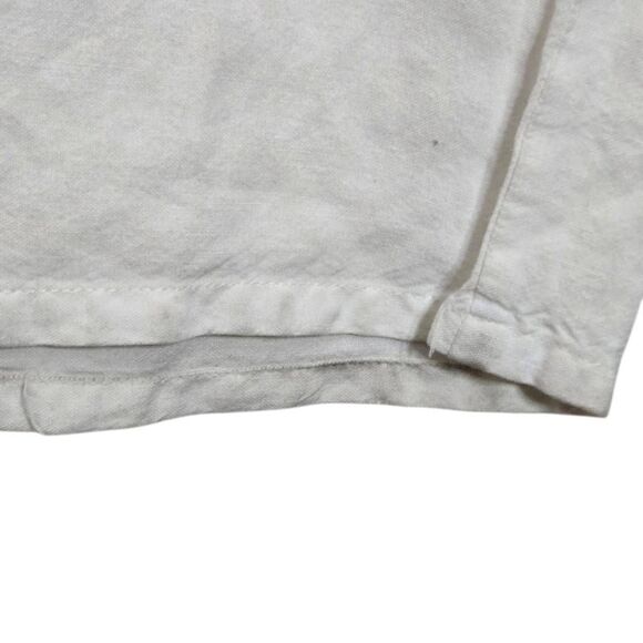 Outer Edge Pants Size Medium Linen Blend White Vacay Resort Lounge Drawstring - Picture 4 of 9